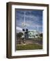 Railway Crossing, Shannon, Manawatu, North Island, New Zealand, Pacific-Smith Don-Framed Photographic Print