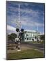 Railway Crossing, Shannon, Manawatu, North Island, New Zealand, Pacific-Smith Don-Mounted Photographic Print