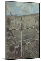 Railway Cycle: Boom Barrier-Hans Baluschek-Mounted Art Print