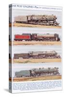 Railway Engines, Australia and Canada-null-Stretched Canvas