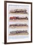 Railway Engines, Australia and Canada-null-Framed Giclee Print