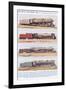 Railway Engines, Australia and Canada-null-Framed Giclee Print