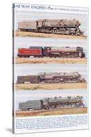 Railway Engines, Australia and Canada-null-Stretched Canvas