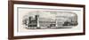 Railway Erquelines Saint-Quentin: the New Bridge of Cologne, 1855.-null-Framed Giclee Print