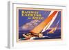 Railway Express for Speed-Josef Fenneker-Framed Premium Giclee Print