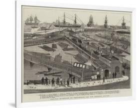 Railway Extension at Portsmouth, the New Harbour Station-William Edward Atkins-Framed Giclee Print