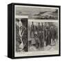 Railway Extension in India-Joseph Nash-Framed Stretched Canvas