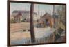 Railway Junction Near Bois-Colombes, 1885-Paul Signac-Framed Giclee Print