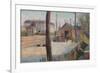 Railway Junction Near Bois-Colombes, 1885-Paul Signac-Framed Giclee Print