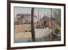 Railway Junction Near Bois-Colombes, 1885-Paul Signac-Framed Giclee Print