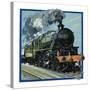 Railway Locomotive-John S^ Smith-Stretched Canvas