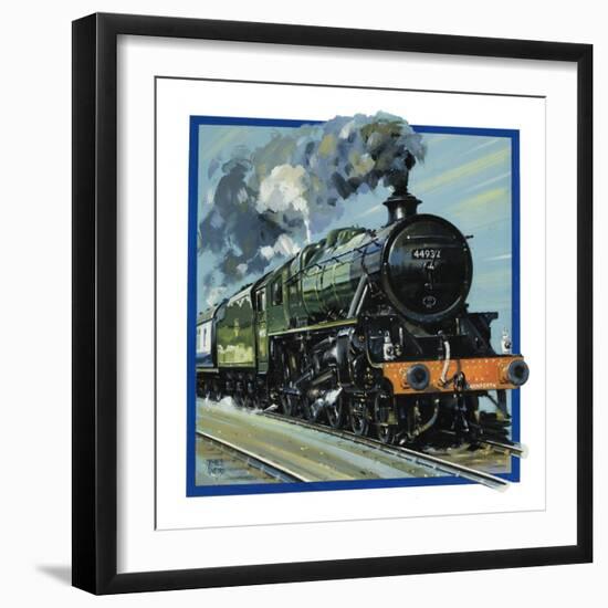 Railway Locomotive-John S^ Smith-Framed Giclee Print