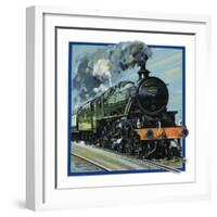 Railway Locomotive-John S^ Smith-Framed Giclee Print