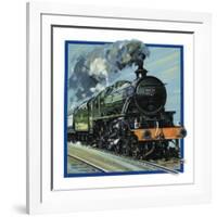 Railway Locomotive-John S^ Smith-Framed Giclee Print