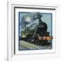 Railway Locomotive-John S^ Smith-Framed Giclee Print