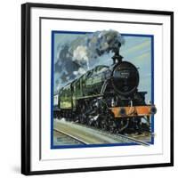 Railway Locomotive-John S^ Smith-Framed Giclee Print