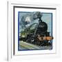 Railway Locomotive-John S^ Smith-Framed Giclee Print