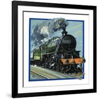 Railway Locomotive-John S^ Smith-Framed Giclee Print