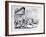 Railway Mania Cartoon 0F 1845-null-Framed Giclee Print