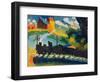 Railway Near Murnau, 1909-null-Framed Giclee Print