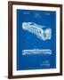 Railway Passenger Car Patent-Cole Borders-Framed Art Print