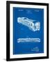 Railway Passenger Car Patent-Cole Borders-Framed Art Print