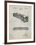 Railway Passenger Car Patent-Cole Borders-Framed Art Print