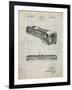 Railway Passenger Car Patent-Cole Borders-Framed Art Print