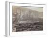 Railway Sheds and Workshops, Balaklava, 1855-Roger Fenton-Framed Giclee Print