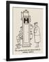 Railway Shower-William Heath Robinson-Framed Art Print