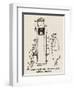 Railway Shower-William Heath Robinson-Framed Art Print