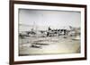 Railway Station and Naval Arsenal of Abdel Kader, Eritrea, Italian Colonialism in East Africa-null-Framed Premium Giclee Print