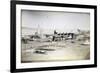 Railway Station and Naval Arsenal of Abdel Kader, Eritrea, Italian Colonialism in East Africa-null-Framed Premium Giclee Print