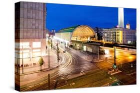 Railway Station Berlin-Felipe Rodriguez-Stretched Canvas