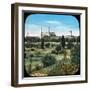 Railway Station, from the Queen's Garden, Delhi, India, Late 19th or Early 20th Century-null-Framed Giclee Print