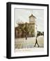 Railway Station (Gare De La Pointe) at Izmir (Smyrne), Turkey-null-Framed Photographic Print