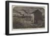 Railway Station in Georgia, America-null-Framed Giclee Print