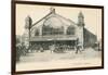 Railway Station in Le Havre, France-null-Framed Art Print