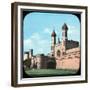 Railway Station, Lahore, India, Late 19th or Early 20th Century-null-Framed Giclee Print