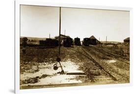 Railway Station of Abdel Kader, Eritrea, Italian Colonialism in East Africa-null-Framed Giclee Print