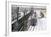 Railway Station on the Trans-Siberian Line, Balezino, Udmurtia, Russia, Europe-Bruno Morandi-Framed Photographic Print