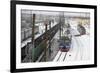 Railway Station on the Trans-Siberian Line, Balezino, Udmurtia, Russia, Europe-Bruno Morandi-Framed Photographic Print