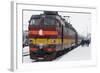Railway Station on the Trans-Siberian Line, Kirov, Kirov Oblast, Russia, Eurasia-Bruno Morandi-Framed Photographic Print
