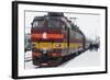 Railway Station on the Trans-Siberian Line, Kirov, Kirov Oblast, Russia, Eurasia-Bruno Morandi-Framed Photographic Print