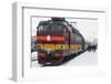 Railway Station on the Trans-Siberian Line, Kirov, Kirov Oblast, Russia, Eurasia-Bruno Morandi-Framed Photographic Print