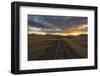 Railway track in the desert, Salar de Uyuni, Potosi Department, Bolivia-Keren Su-Framed Photographic Print