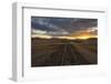 Railway track in the desert, Salar de Uyuni, Potosi Department, Bolivia-Keren Su-Framed Photographic Print