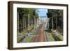 Railway Tracks in Japan-Tupungato-Framed Photographic Print