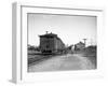 Railway Train, Ellensburg, WA Station, 1911-Asahel Curtis-Framed Giclee Print