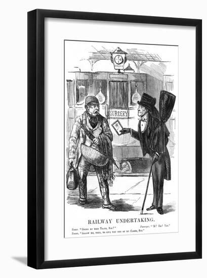 Railway Undertaking, 1852-null-Framed Art Print